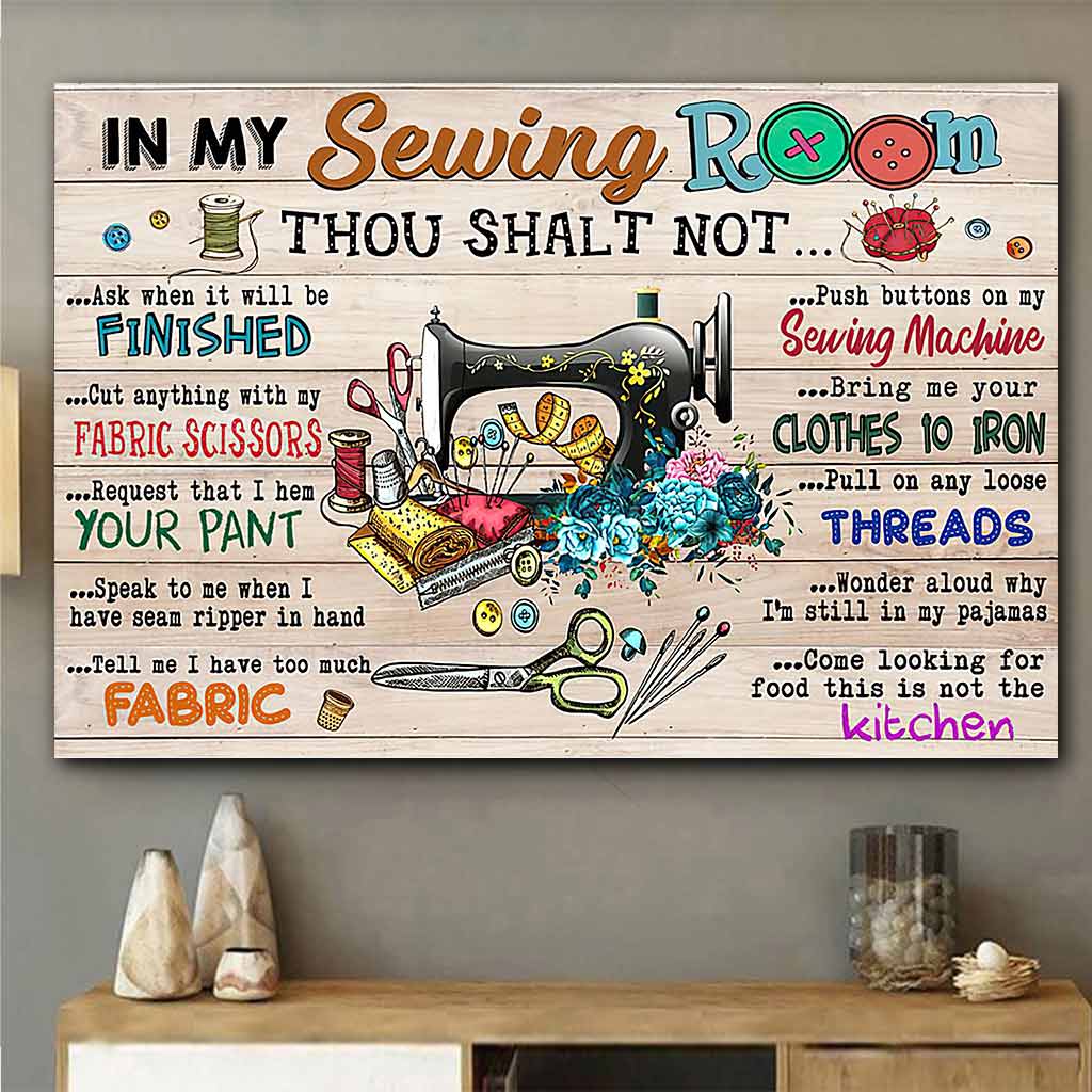 Into My Sewing Room - Sewing Poster 072021
