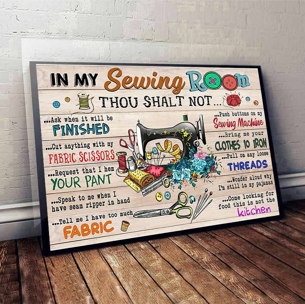Into My Sewing Room - Sewing Poster 072021