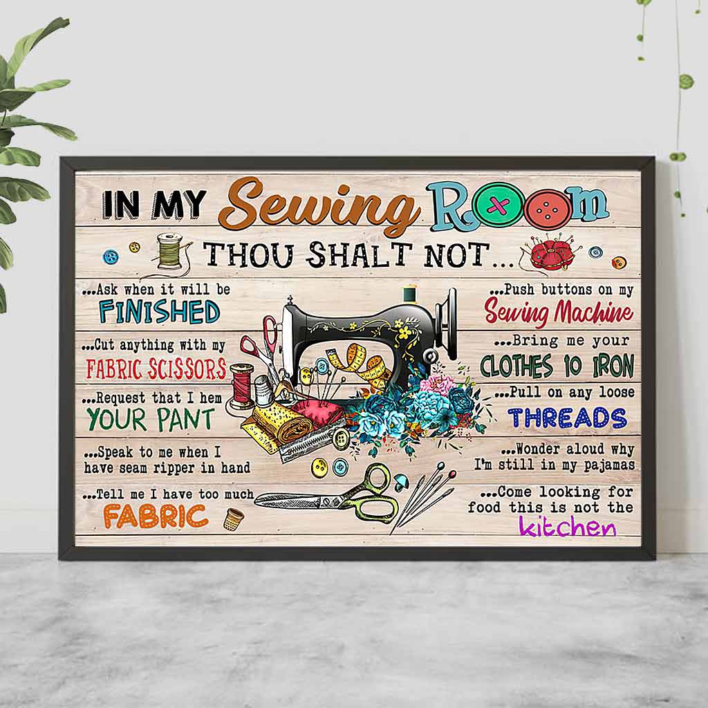 Into My Sewing Room - Sewing Poster 072021