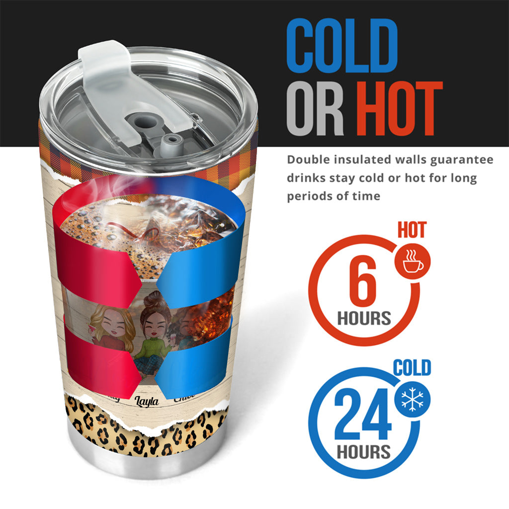 Our Friendship - Personalized Bestie Tumbler