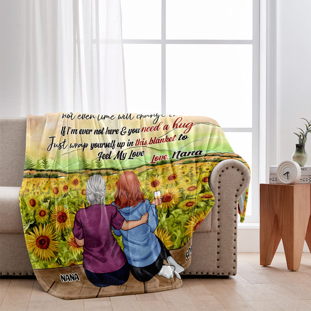 Someday When The Pages - Personalized Mother's Day Grandma Blanket