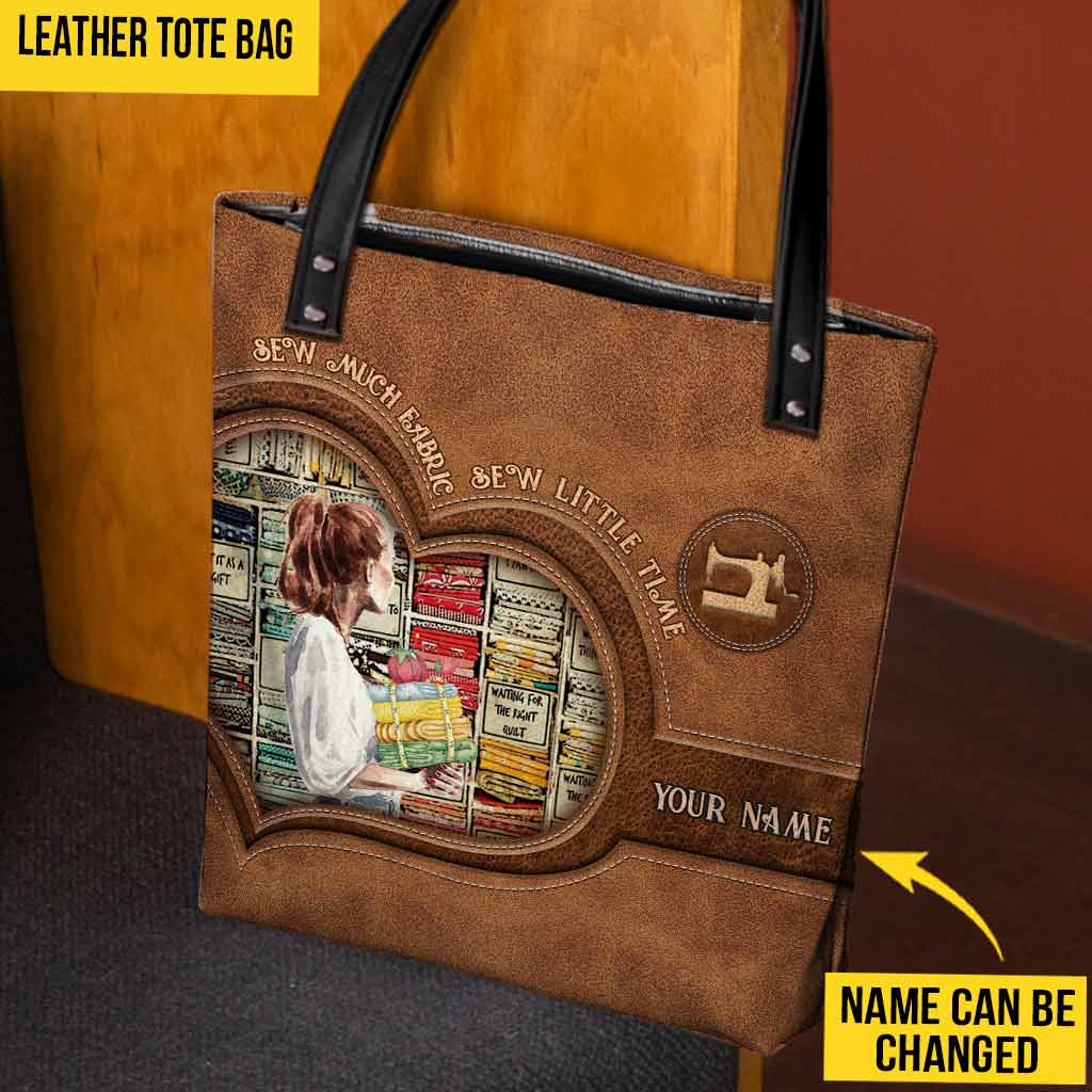 Sew Much Fabric Personalized Tote Bag