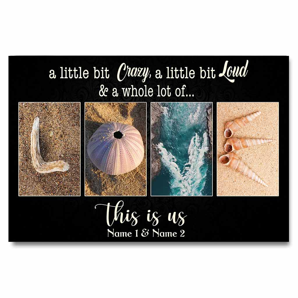 This Is Us - Sea Lover Personalized Poster
