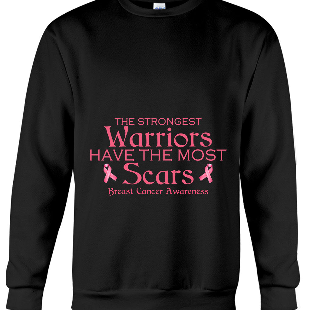 Breast Cancer Awareness Scars - Personalized T-shirt and Hoodie