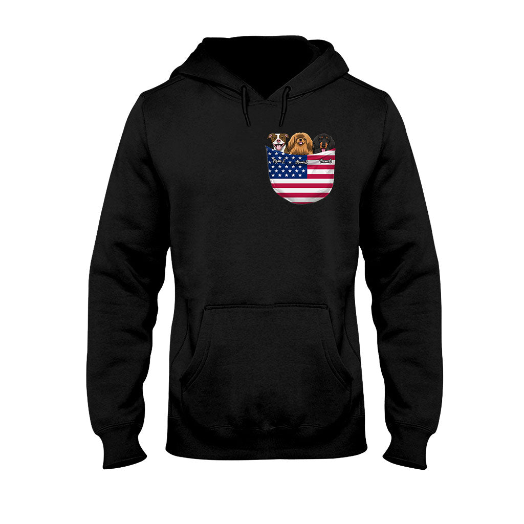 The 4th Of July - Personalized Independence Day Dog T-shirt and Hoodie