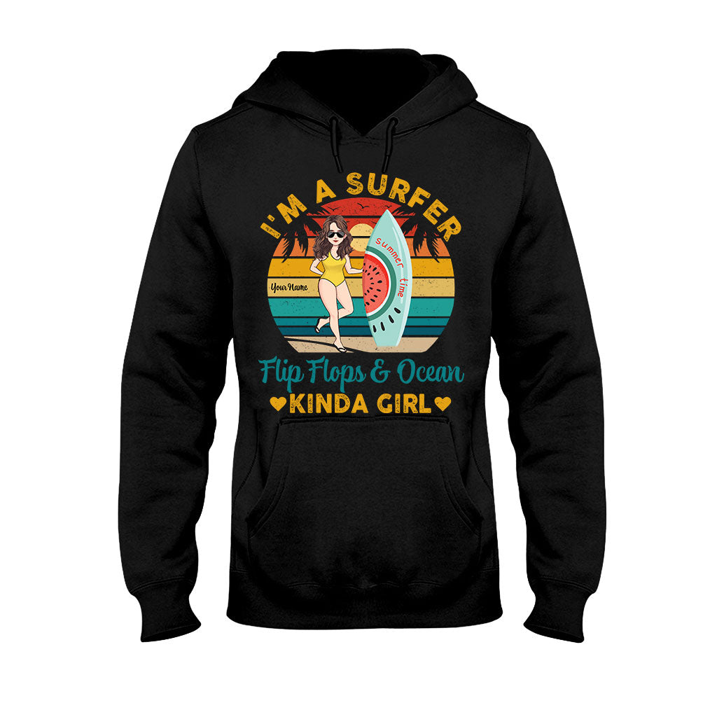 I'm A Flip Flops - Personalized Surfing T-shirt and Hoodie
