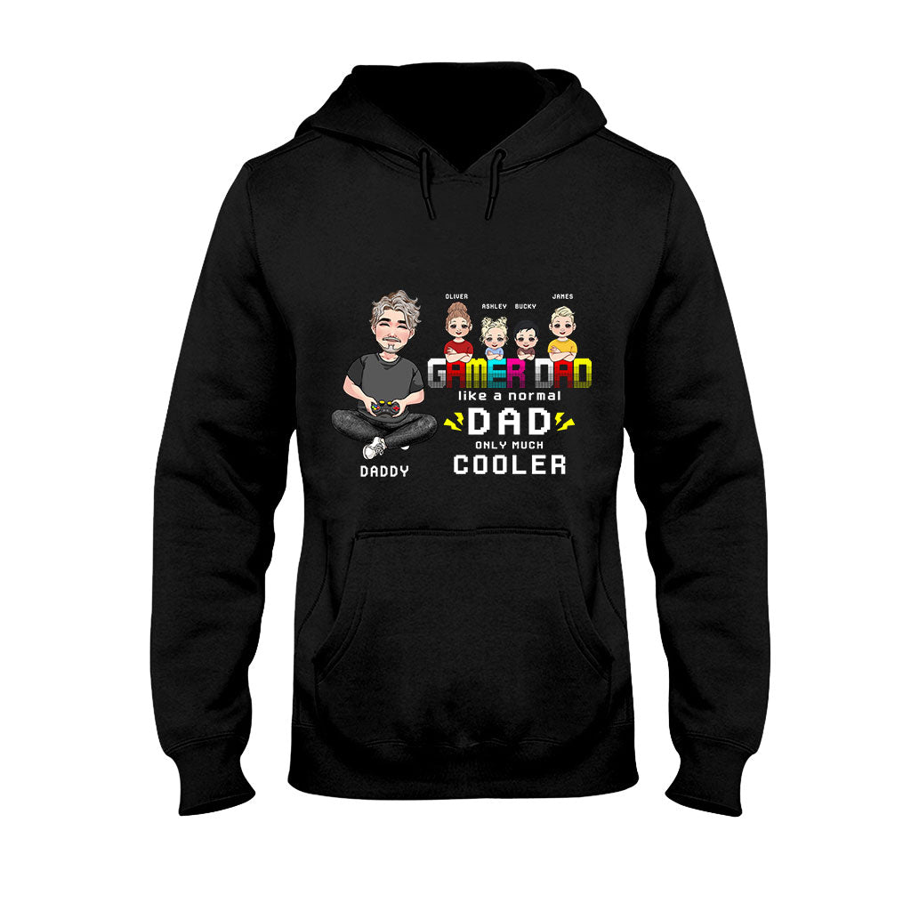 Gamer Dad - Personalized Video Game T-shirt and Hoodie