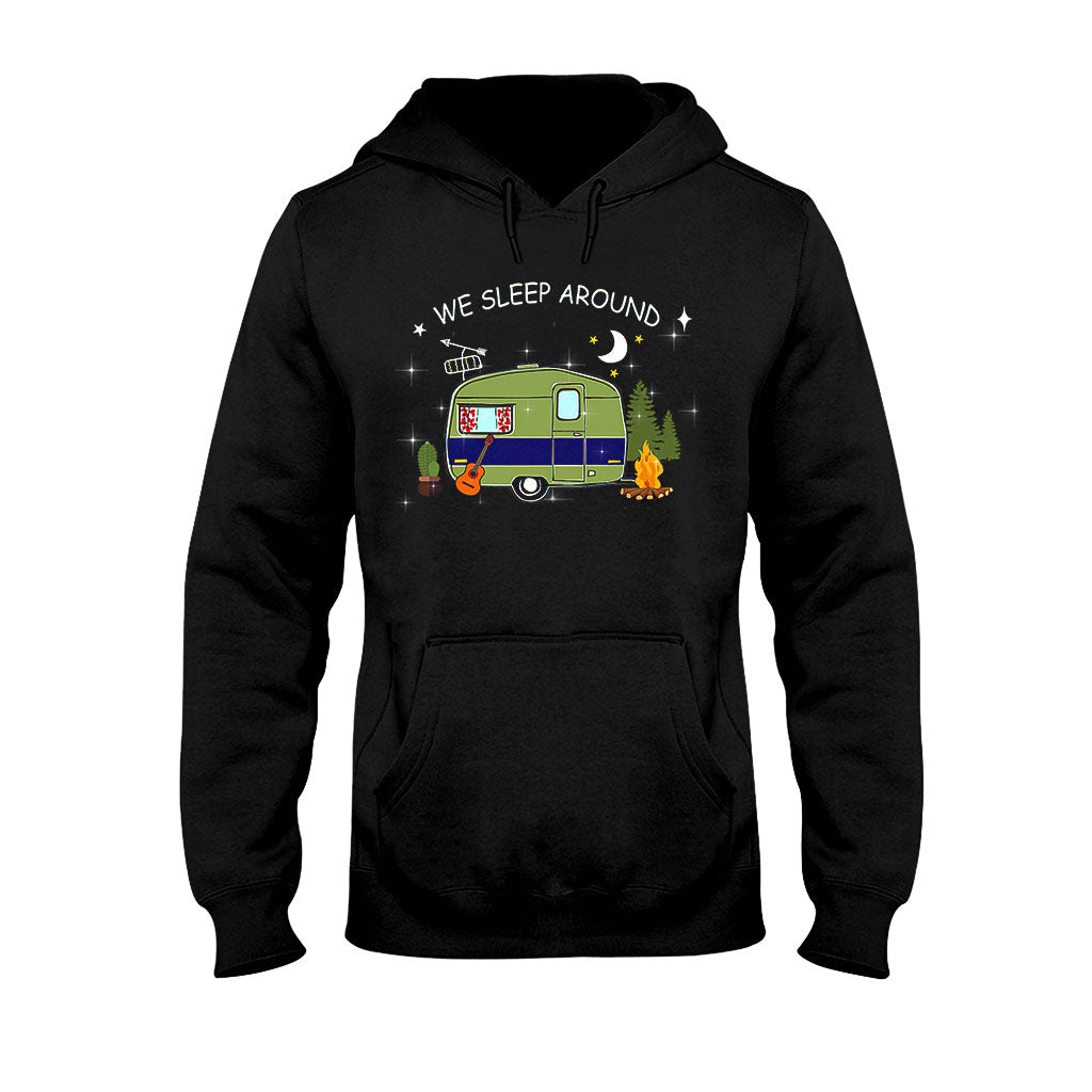 We Sleep Around - Camping T-shirt and Hoodie 112021