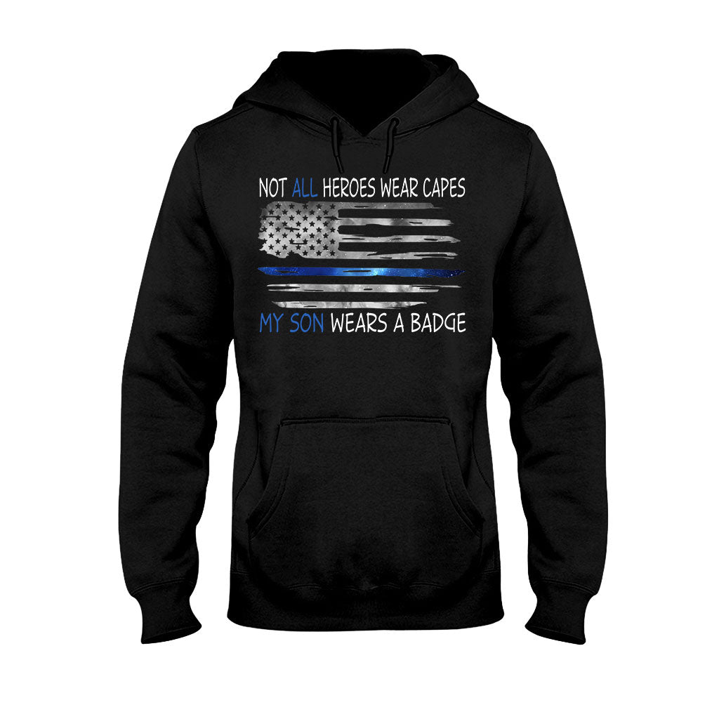 Not All Heroes Wear Capes - Police Officer T-shirt And Hoodie 062021