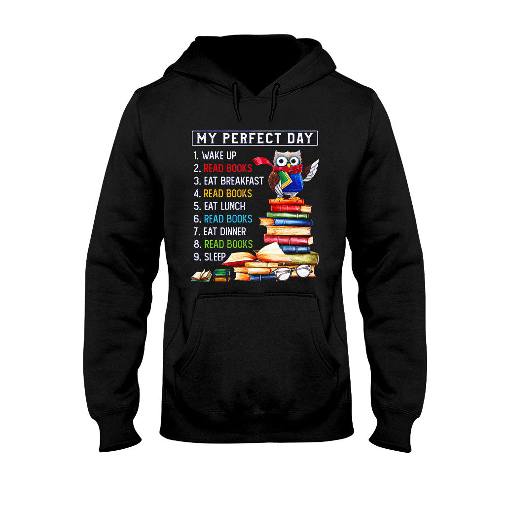My Perfect Day - Book T-shirt And Hoodie 062021