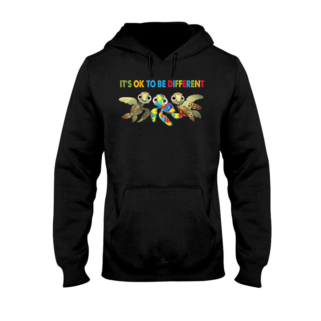 It's Ok To Be Different - Autism Awareness T-shirt And Hoodie 062021