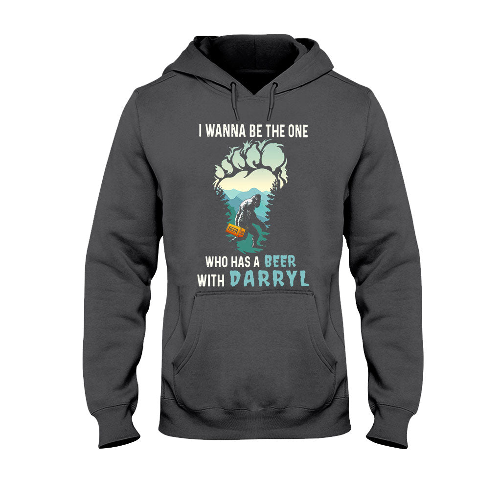 I Wanna Be The One Who Has A Beer With Bigfoot - Camping T-shirt and Hoodie 112021