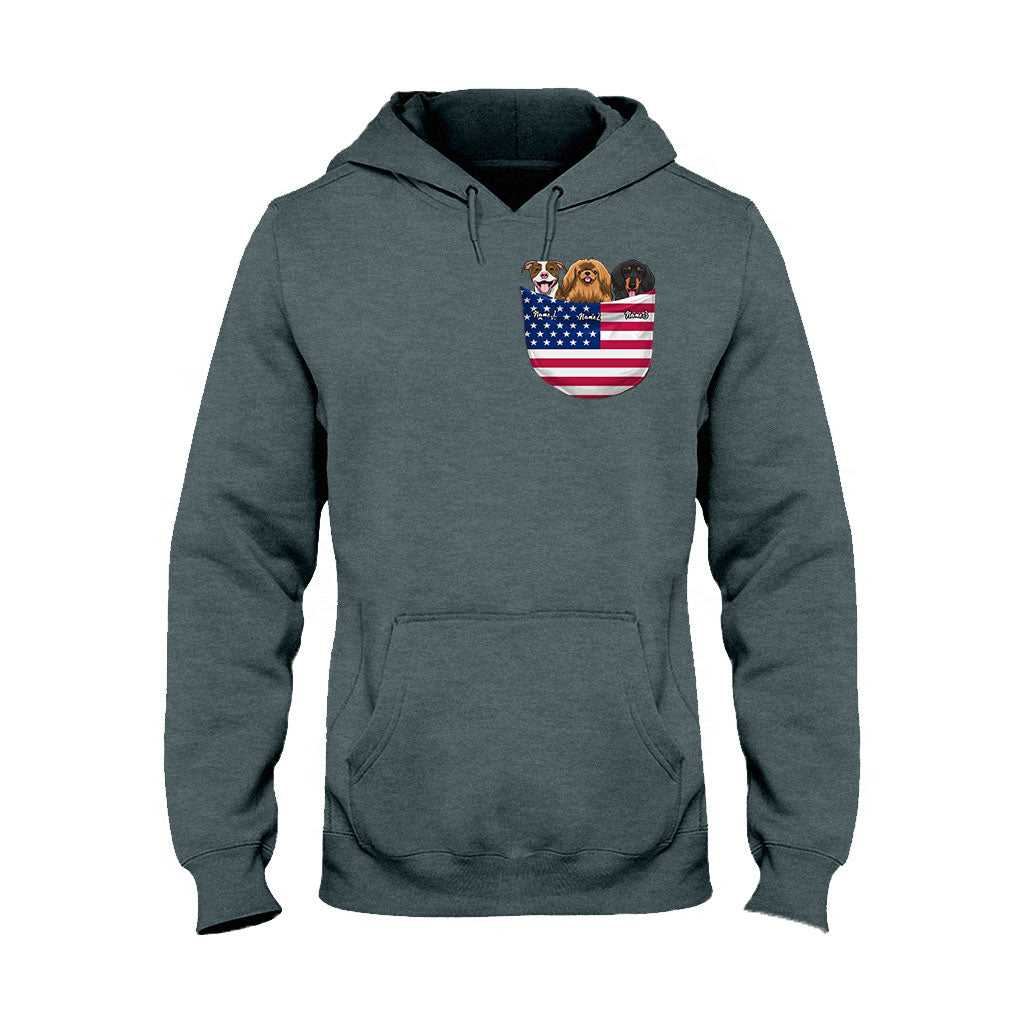 The 4th Of July - Personalized Independence Day Dog T-shirt and Hoodie