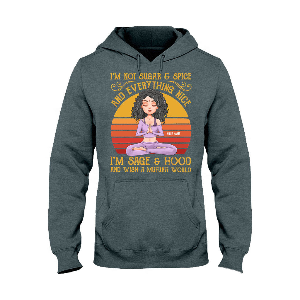 I'm Sage And Hood - Personalized Yoga T-shirt and Hoodie