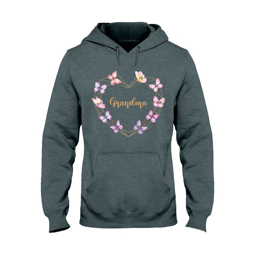Grandma Mama - Personalized Mother's Day Grandma T-shirt and Hoodie