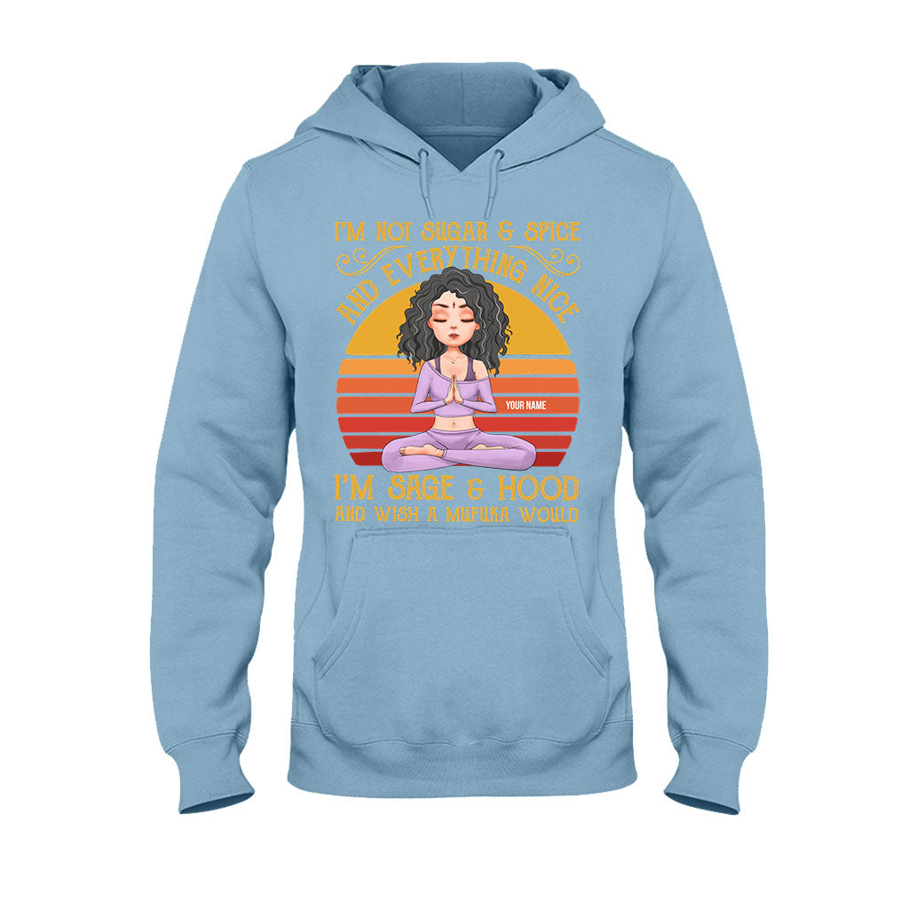 I'm Sage And Hood - Personalized Yoga T-shirt and Hoodie