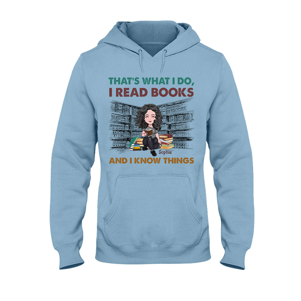 This Is My Reading Blanket - Personalized Book T-shirt and Hoodie