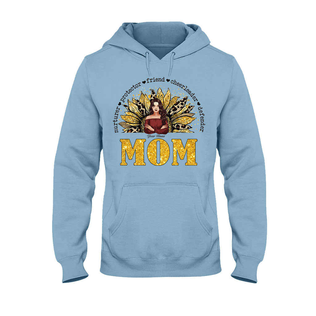 Mom Nurturer Protector - Personalized Mother's Day T-shirt and Hoodie
