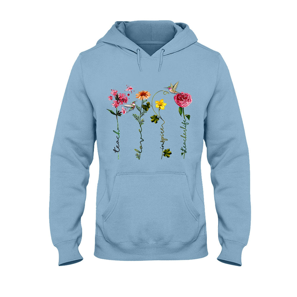 Teach Love Inspire - Personalized Teacher T-shirt and Hoodie