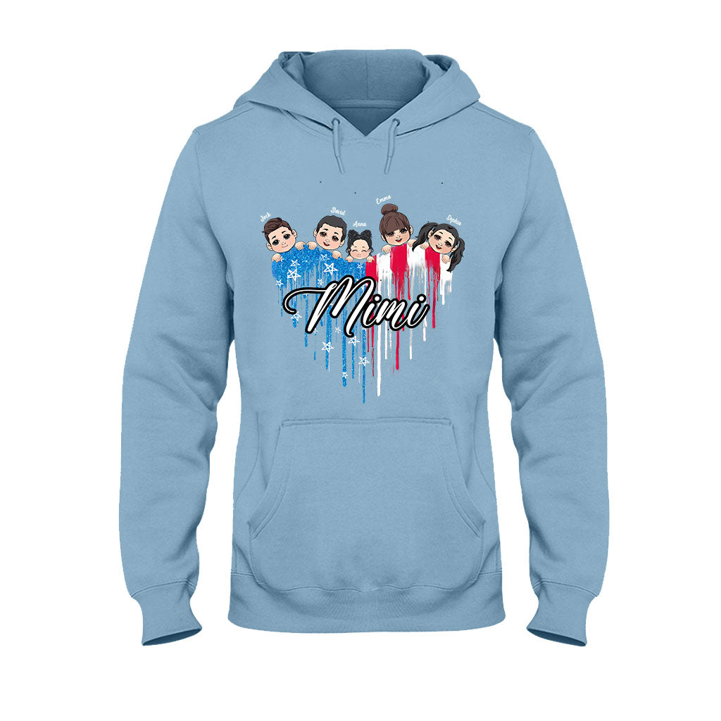 Best Grandma Ever - Gift for grandma, mom, dad, grandpa, aunt, uncle - Personalized T-shirt And Hoodie