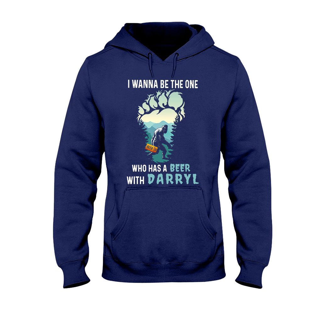 I Wanna Be The One Who Has A Beer With Bigfoot - Camping T-shirt and Hoodie 112021