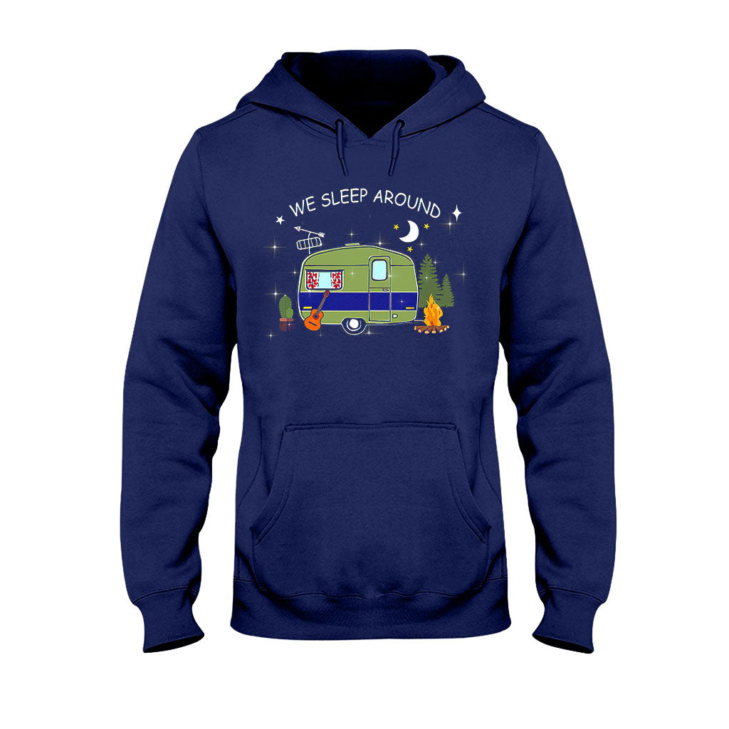 We Sleep Around - Camping T-shirt and Hoodie 112021