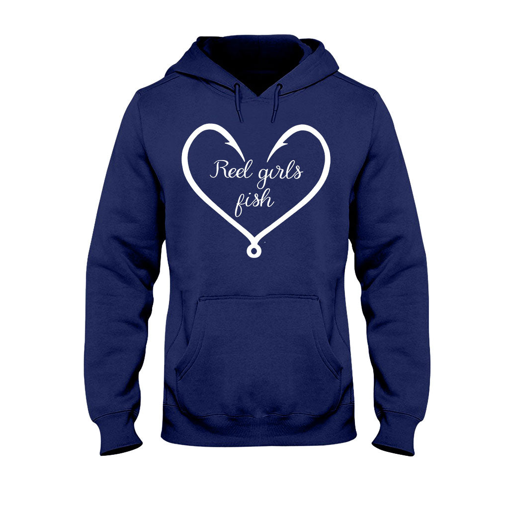 Reel Girl Fish - T-shirt and Hoodie 112021