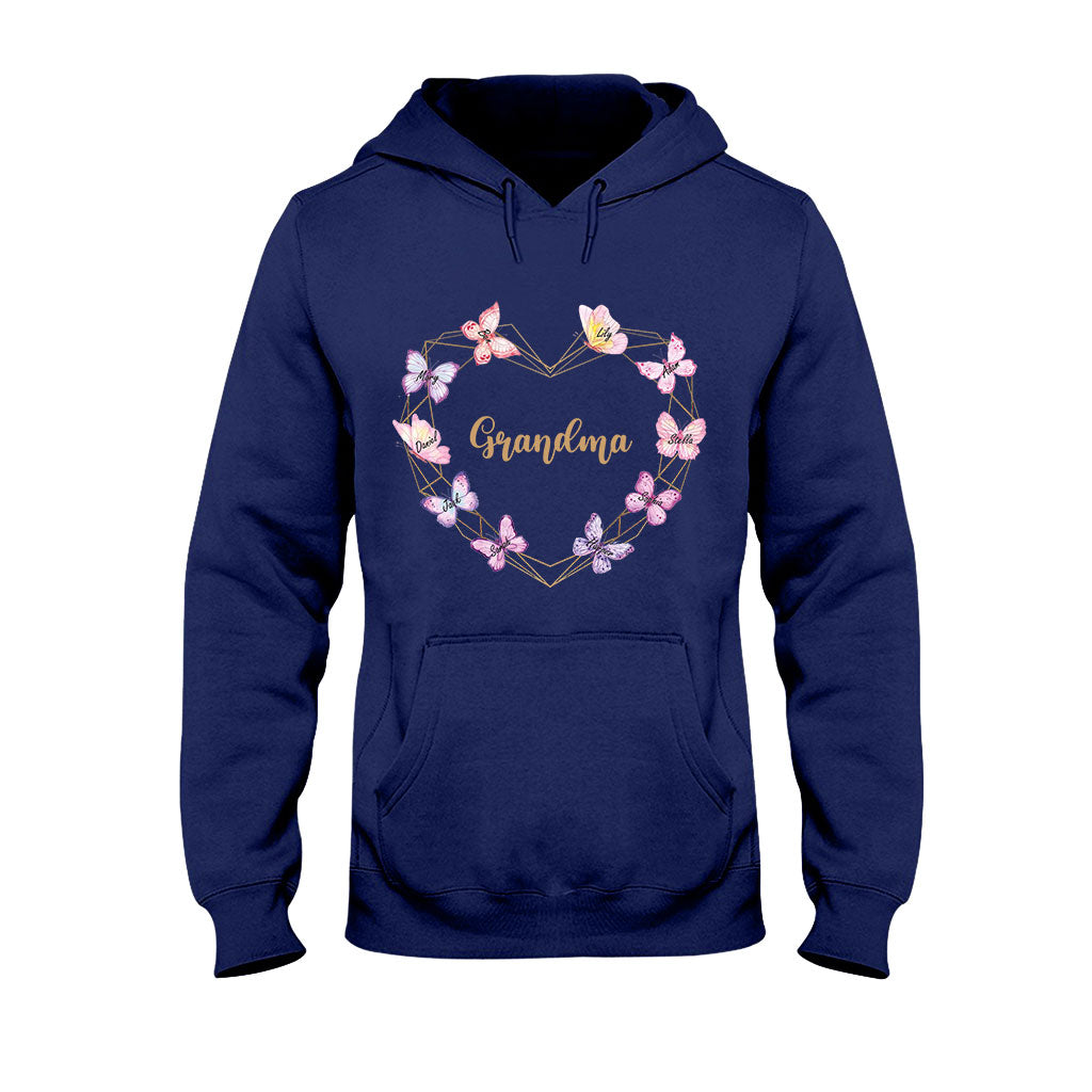 Grandma Mama - Personalized Mother's Day Grandma T-shirt and Hoodie