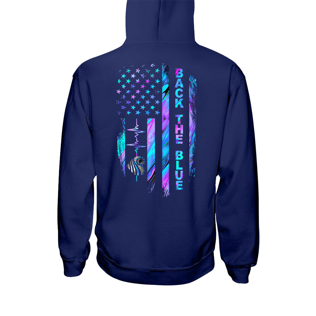 Blue Line - Police Officer T-shirt And Hoodie 062021
