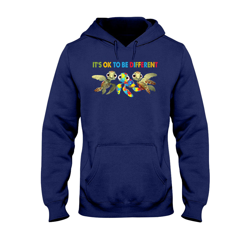It's Ok To Be Different - Autism Awareness T-shirt And Hoodie 062021