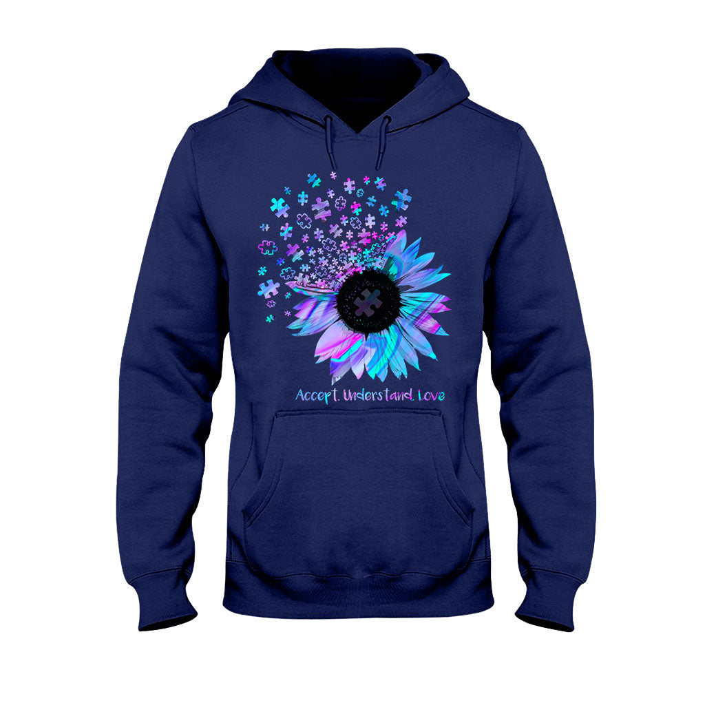 Accept Understand Love - Autism Awareness T-shirt And Hoodie 062021