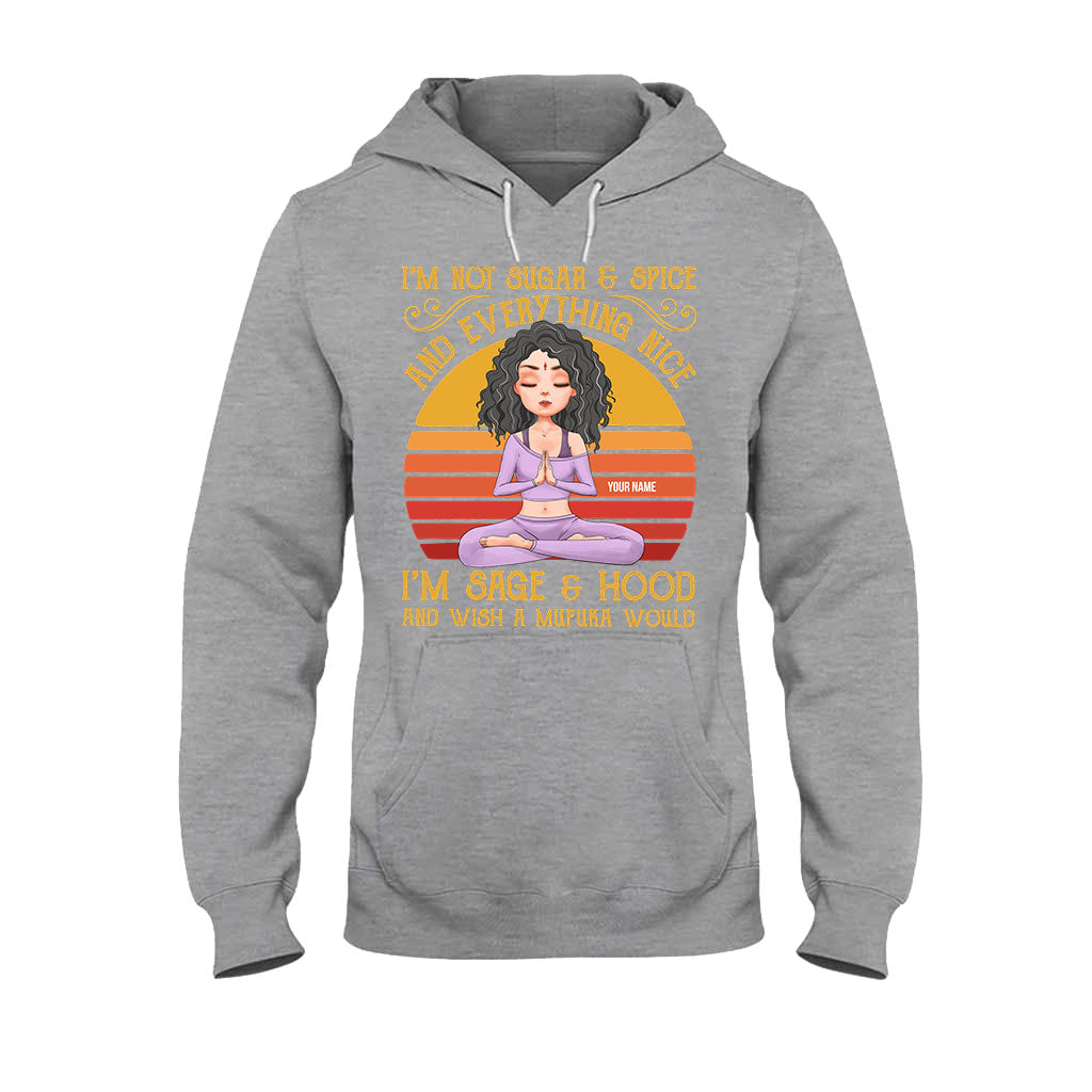 I'm Sage And Hood - Personalized Yoga T-shirt and Hoodie
