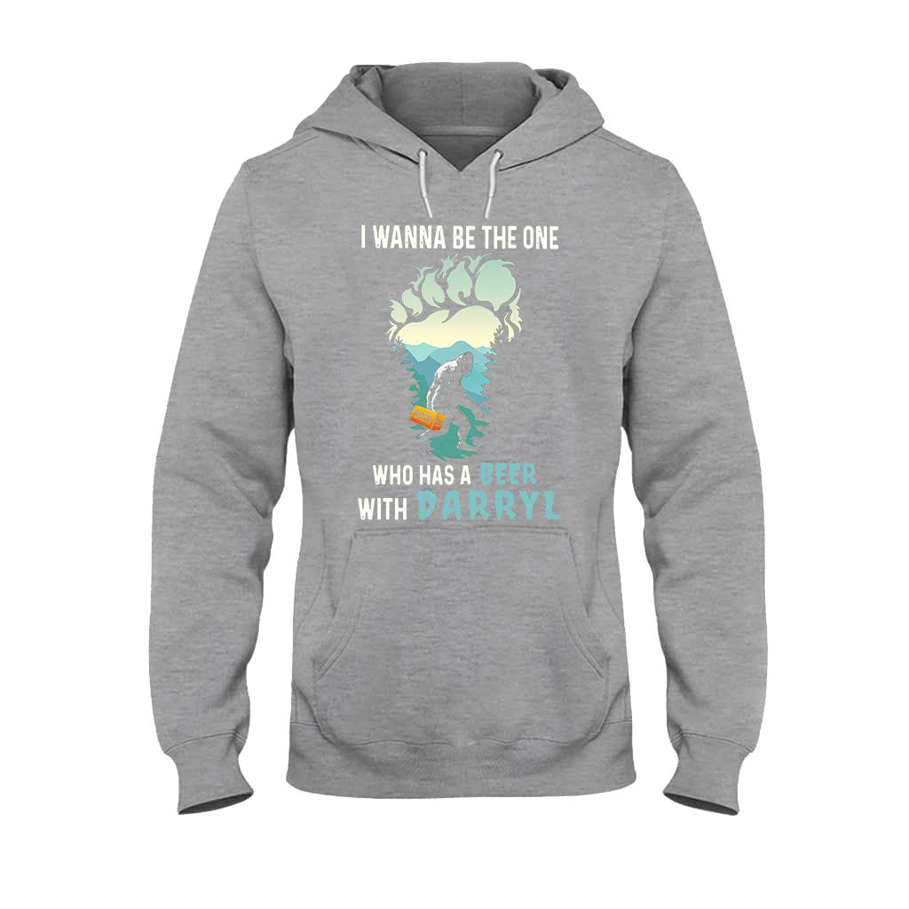 I Wanna Be The One Who Has A Beer With Bigfoot - Camping T-shirt and Hoodie 112021