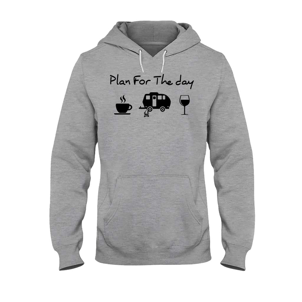 Plan For The Day - Camping T-shirt and Hoodie 112021