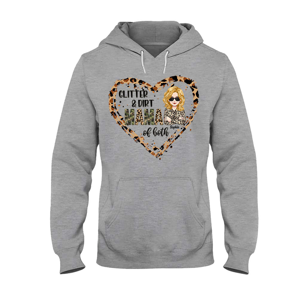 Mama Of Both - Personalized Mother's Day Mother T-shirt and Hoodie