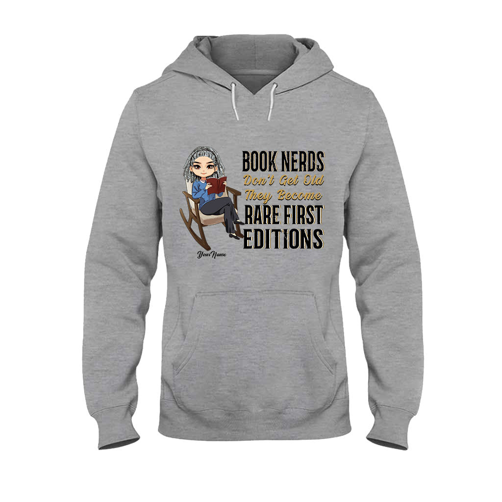 Book Nerds Don't Get Old - Personalized T-shirt and Hoodie
