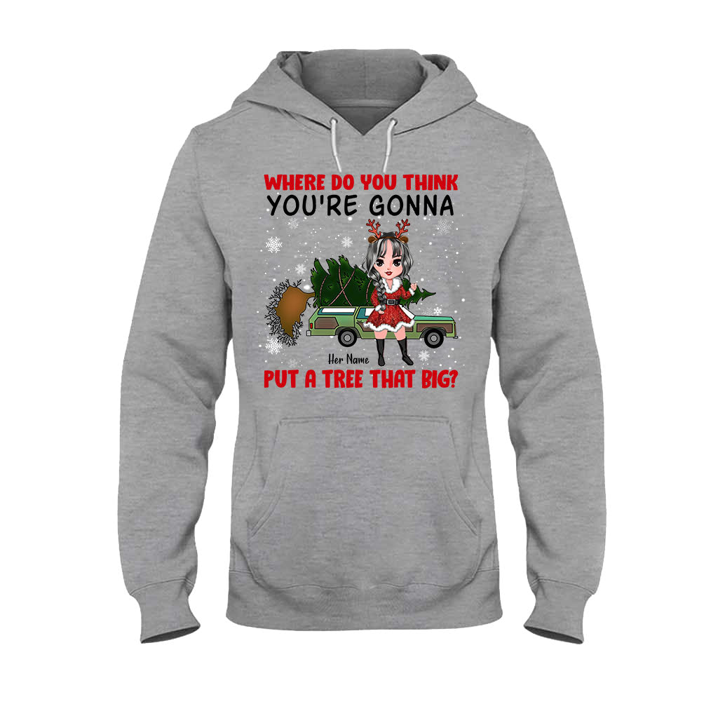 I'll Show You - Personalized Christmas Couple T-shirt and Hoodie