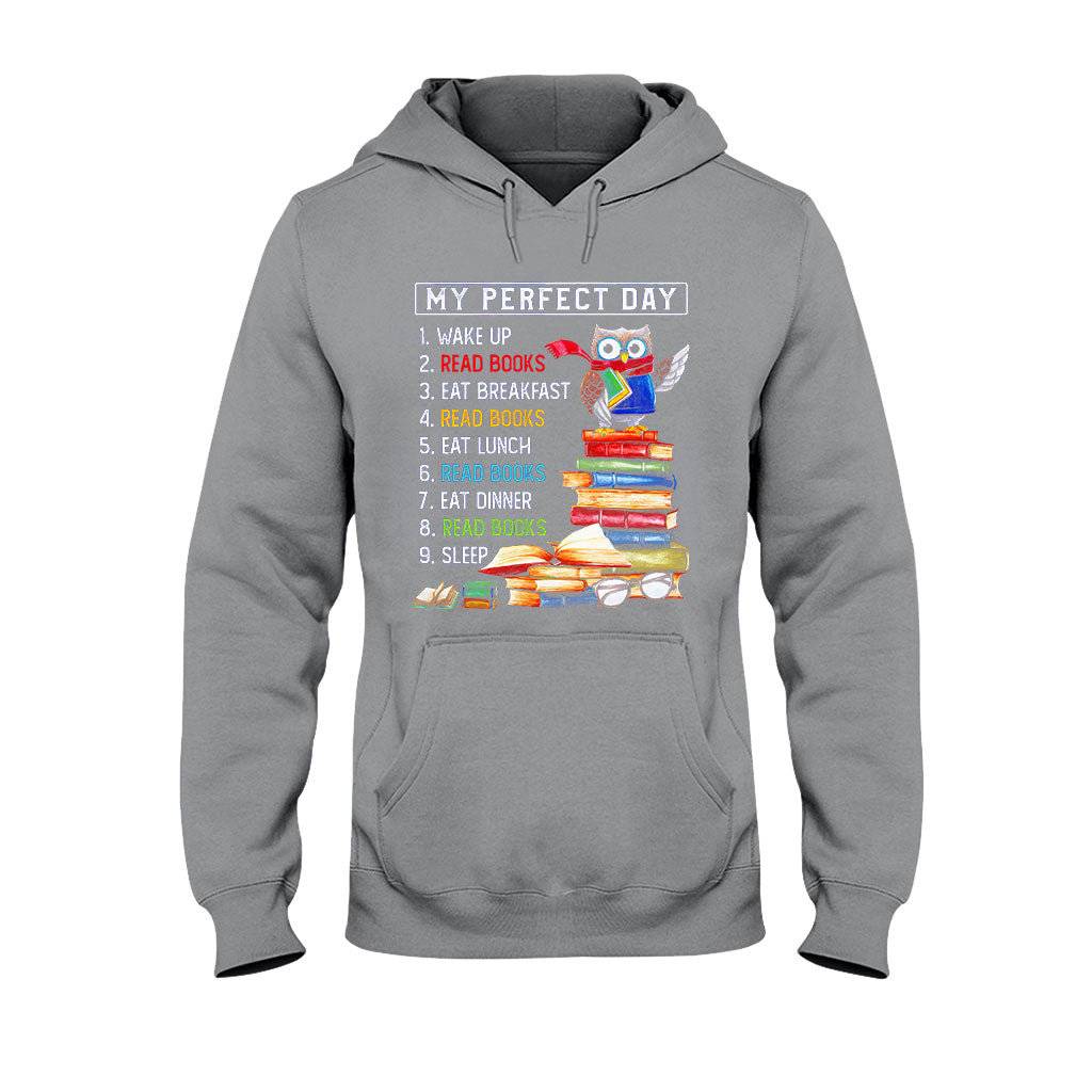 My Perfect Day - Book T-shirt And Hoodie 062021