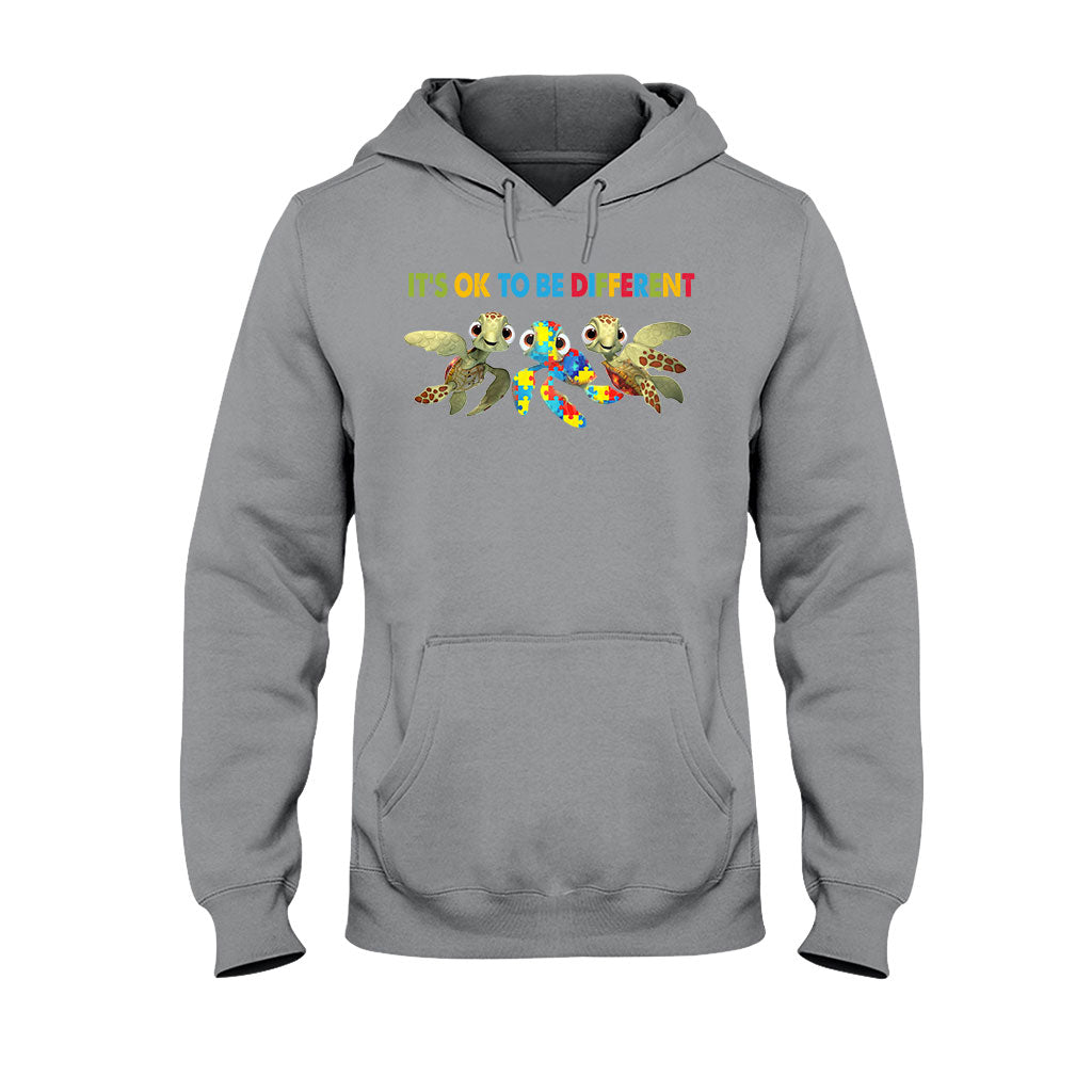 It's Ok To Be Different - Autism Awareness T-shirt And Hoodie 062021