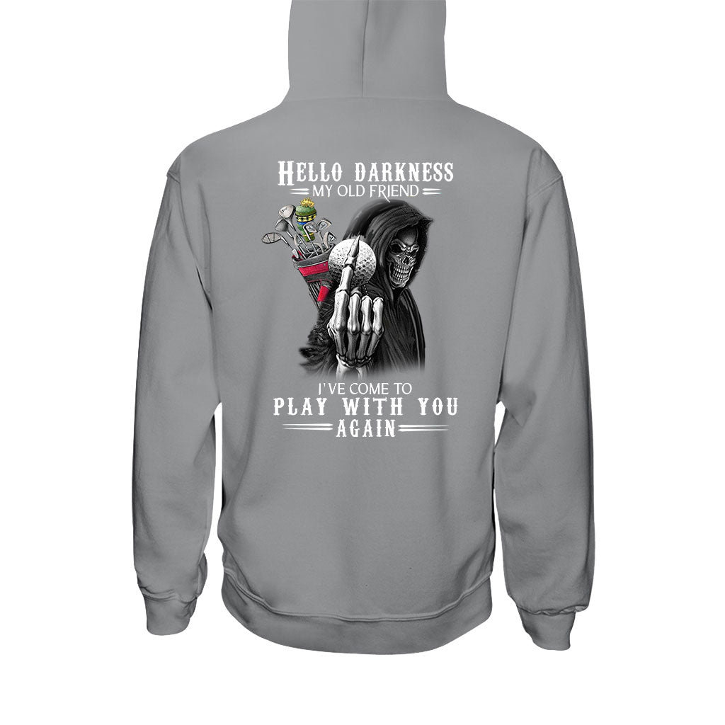 Hello Darkness - Golf T-shirt And Hoodie 062021