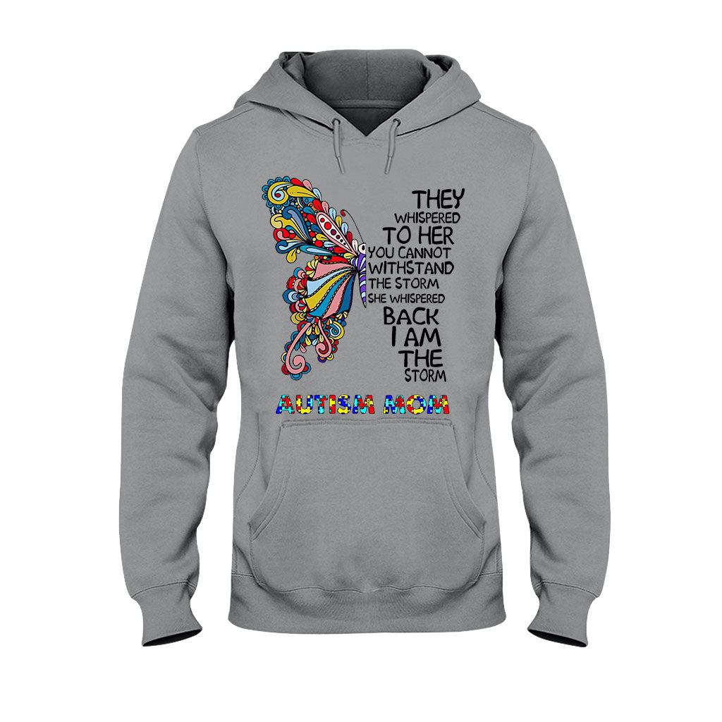 They Whispered To Her - Autism Awareness T-shirt And Hoodie 062021