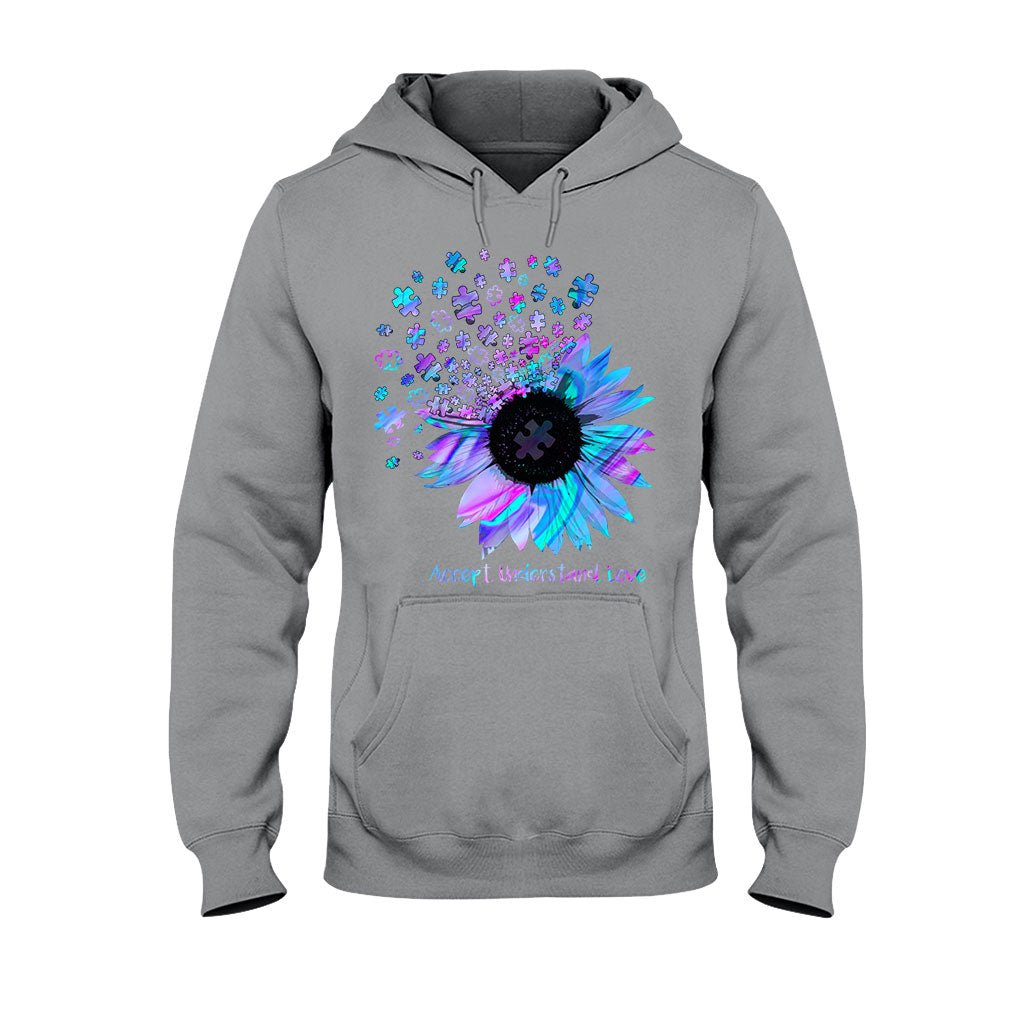 Accept Understand Love - Autism Awareness T-shirt And Hoodie 062021