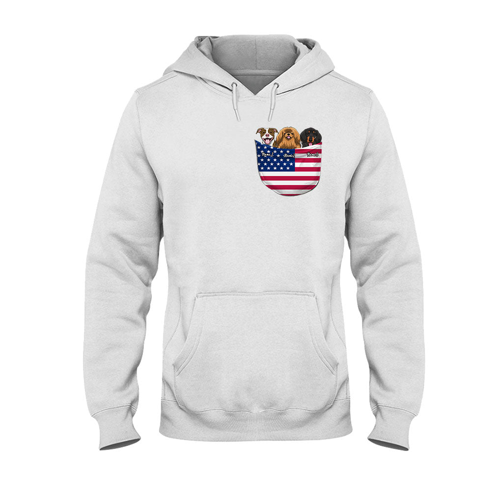 The 4th Of July - Personalized Independence Day Dog T-shirt and Hoodie