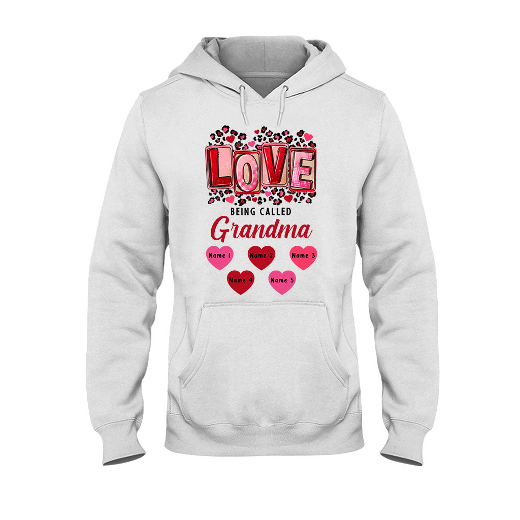 Love Being Called Grandma - Personalized Grandma T-shirt and Hoodie