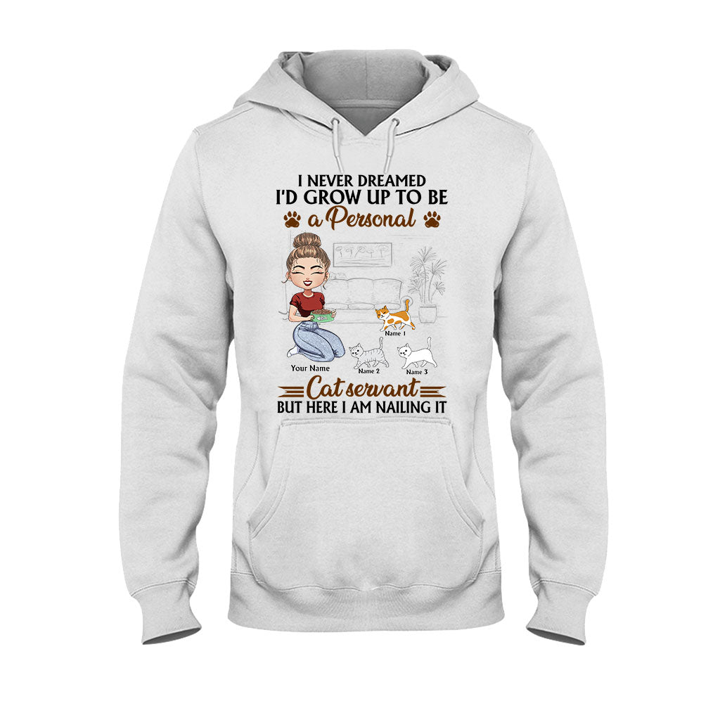 Personal Cat Servant - Personalized T-shirt and Hoodie