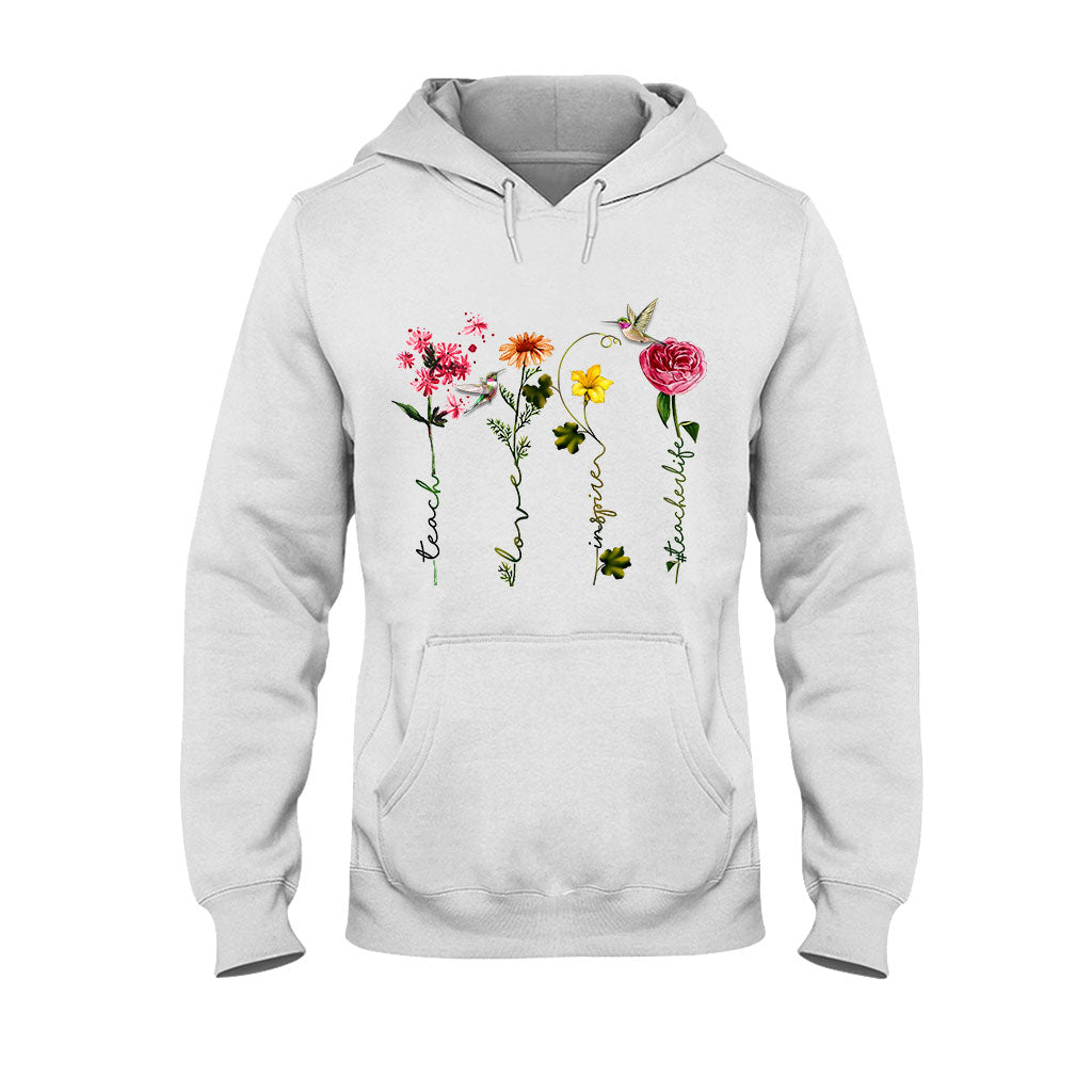 Teach Love Inspire - Personalized Teacher T-shirt and Hoodie