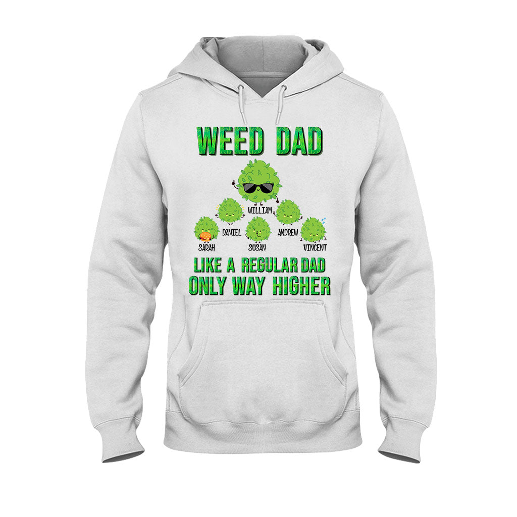 High Dad - Personalized Weed T-shirt and Hoodie