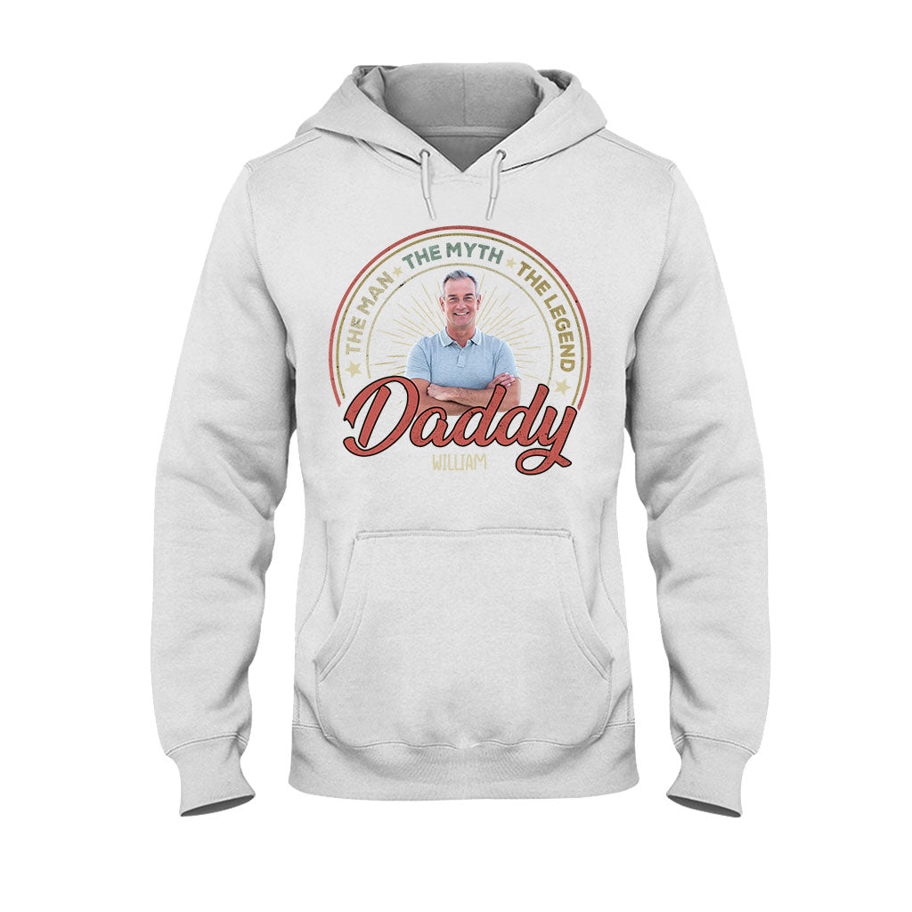 The Man The Myth The Legend - Gift for dad, grandpa - Personalized T-shirt And Hoodie