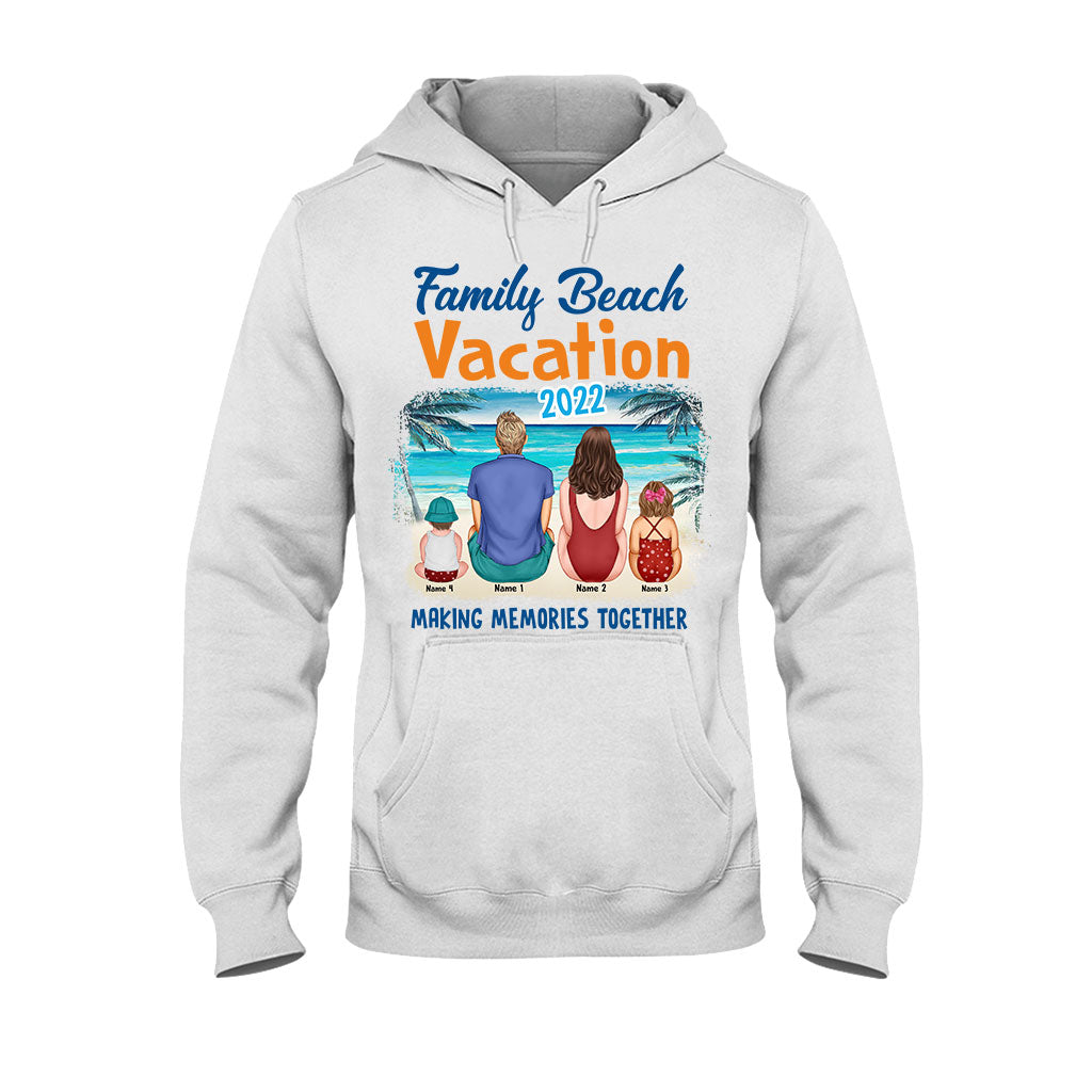 Family Beach Vacation - Personalized Sea Lover T-shirt and Hoodie
