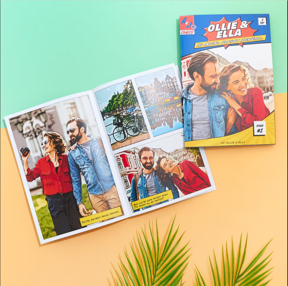 Christmas Gingerbread Family - Personalized QR Greeting Card